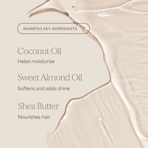 Vista 6 de Raw Sugar The Moisture Smoothie Bundle - Champú, acondicionador y mascarilla capilar, cuidado del cabello para cabello seco dañado, formulado sin