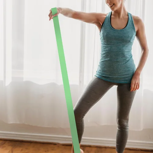 Vista 9 de 3pcs Fitness Exercise Band TPE Strength Training for Yoga Rehab