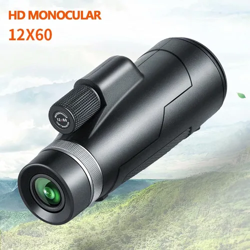 Vista 5 de YSCO Monocular Telescope for Smartphone, Monoculars for Adult High Power with Night Vision, Handheld Telescope with Tripod and Phone Holder, 60mm