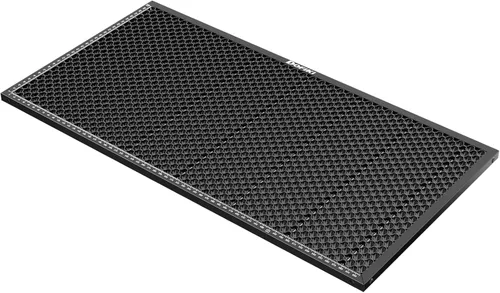 Vista 2 de Dofiki Cama láser de panal para cortador láser de CO2 P2 y P2S. Cama de corte de panal de acero diseñada para P2/P2S Construcción de acero sólido
