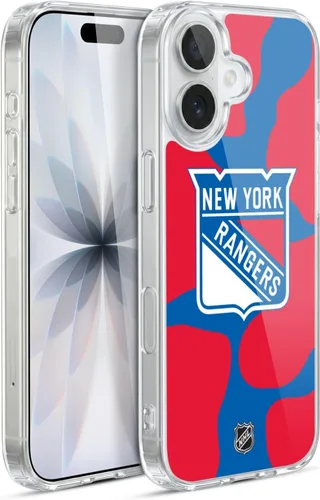 Vista 135 de Head Case Designs Funda de gel suave con licencia oficial de la NHL Camouflage New York Rangers compatible con Apple iPhone 7 Plus/iPhone 8 Plus