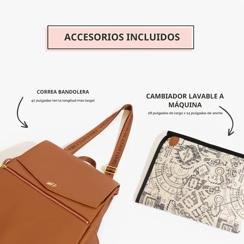 Vista 6 de Freshly Picked - Mochila clásica convertible de mujer para guardar pañales
