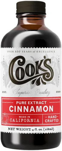 Vista 8 de Cook's, Sabor puro de vainilla sin alcohol, para cocinar, hornear, postres, extracto alternativo de vainilla de Madagascar sin alcohol, 8 onzas