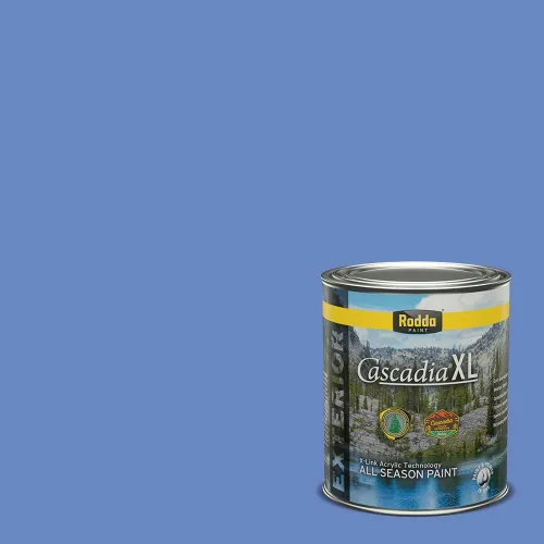 Vista 114 de Rodda Paint CASCADIA XL - Pintura satinada e imprimación para exteriores en uno, cuarto de galón, ancla