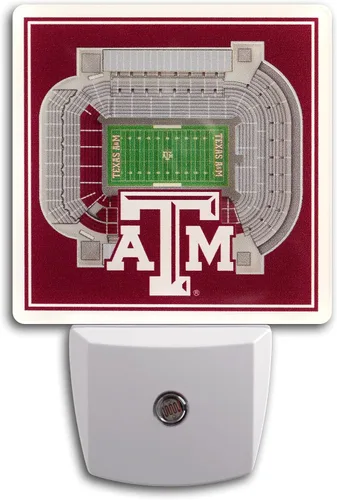 Vista 13 de YouTheFan - Luz Nocturna StadiumView de NCAA de Alabama Crimson Tide