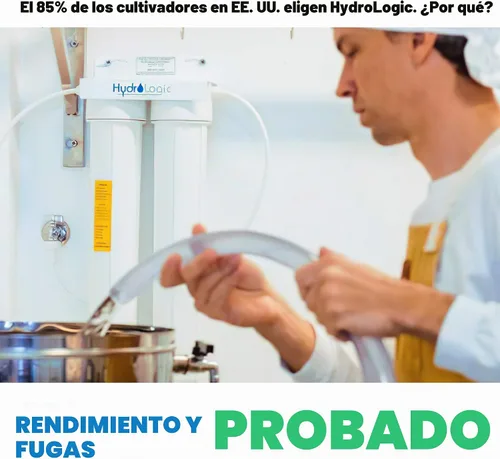 Vista 4 de HydroLogic 150 GPD Stealth Ro150 Unidad de purificación de agua de ósmosis inversa, plástico, apagado automático