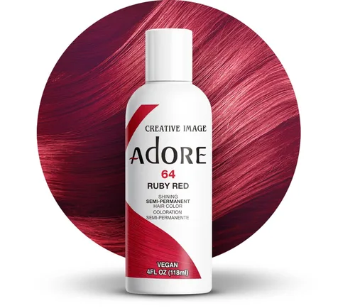 Vista 60 de Adore Tinte semipermanente verde para el cabello, vegano y sin crueldad, 4 onzas líquidas, 163 Green Apple (paquete de 1)