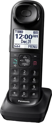 Vista 3 de Celular fijo, de la marca Panasonic, Negro