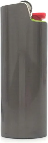 Vista 3 de Juego de 8 piezas de metal encendedor caso cubierta titular para BIC tamaño completo encendedor J6