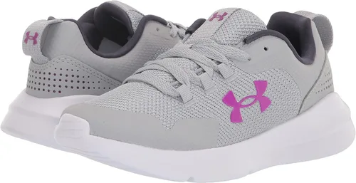 Vista 8 de Under Armour Tenis esenciales para mujer, Onyx White Onyx White Metallic Gold Luster 102