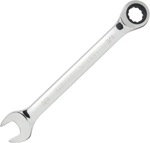 Vista 16 de Llave combinada de trinquete de 1 pulgada SAE 72 dientes, caja de trinquete de 12 puntos, llave inglesa de extremo abierto y herramientas