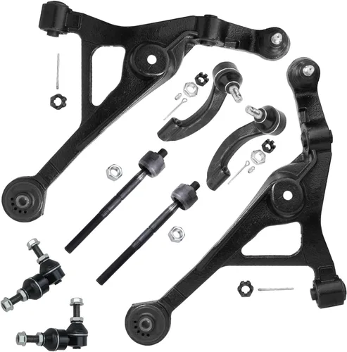 Vista 257 de Detroit Axle - Kit de brazos de control de extremo de 8 piezas para Toyota 2001-2003 Highlander 2002-2003 Camry Lexus ES300, 2 conjuntos de brazos