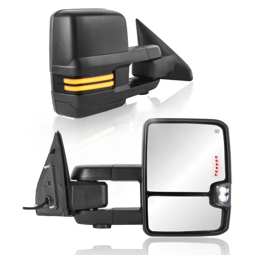 Vista 7 de MOSTPLUS Espejo calefactable eléctrico del lado izquierdo del conductor compatible con Ram 1500 2500 3500/2019-2023 Ram 1500 Classic 2009-2018