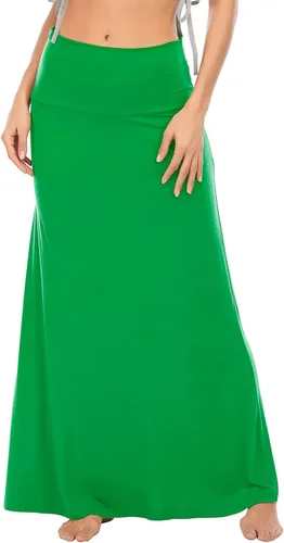 Vista 3 de for Women Womens Skirts Long High Skirt Waist Maxi