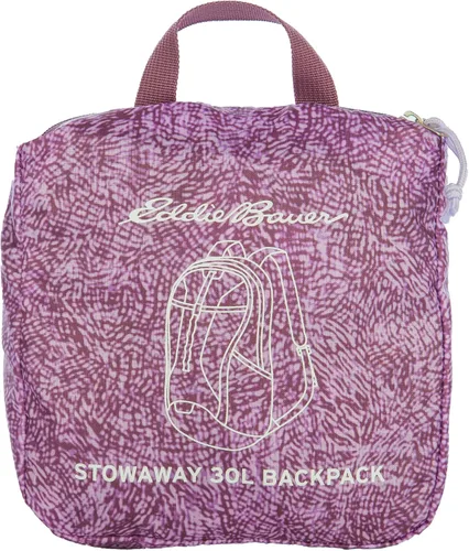 Vista 7 de Eddie Bauer Stowaway Mochila plegable - Lila, 30L
