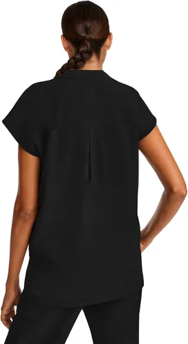 Vista 3 de Healing Hands Purple Label Women's Scrub Top with Dolman Sleeves 2 Pockets Elástico en 2 direcciones, sarga de poliéster y elastano, mangas Dolman