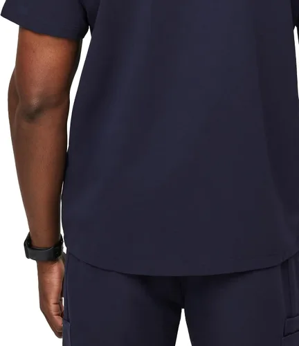 Vista 9 de Camiseta quirúrgica Figs Leon, de dos bolsillos, a medida, súper suave, antiarrugas, para hombre