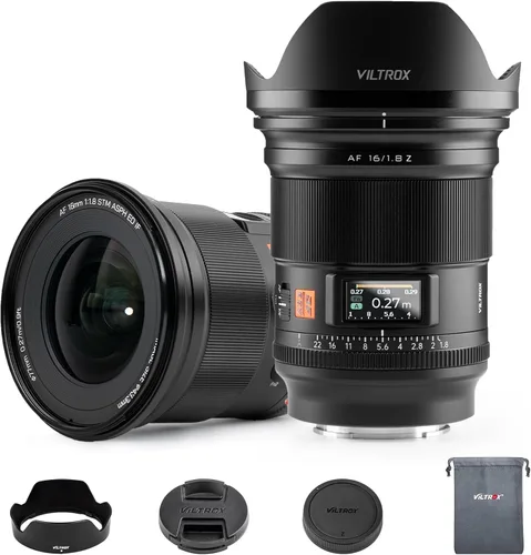 Vista 22 de VILTROX 13mm f1.4 F/1.4 Lente de Montura Z, Lente Prima Gran Angular Aps-C para Cámara de Montura Z Nikon Z5/Z50/Z6/Z6II/Z7/Z7II/ZFC/Z30/Z9