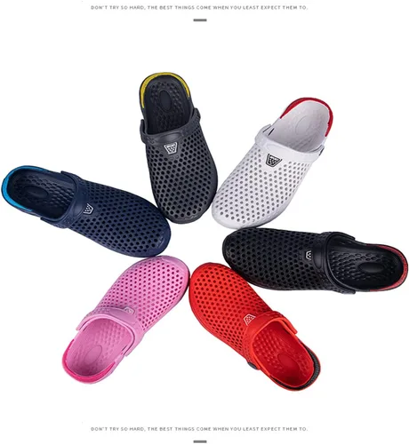 Vista 8 de Zapatos de baño para hombre y mujer, zapatos de playa, zapatos de agua, zapatos para caminar, zapatos de viaje para el hogar, zapatos de malla