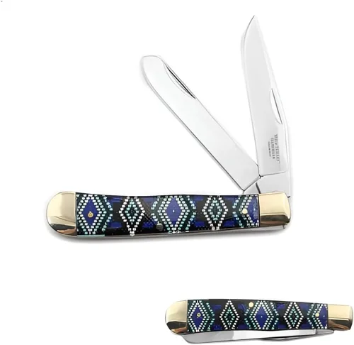 Vista 13 de Collection Everyday Carry - Cuchillo de bolsillo plegable manual con mango de resina suave (5118 USA)