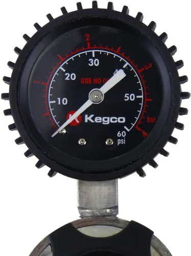 Vista 4 de Kegco Regulador de cerveza de barril de CO2 de calibre dual de la serie Elite, 1 producto