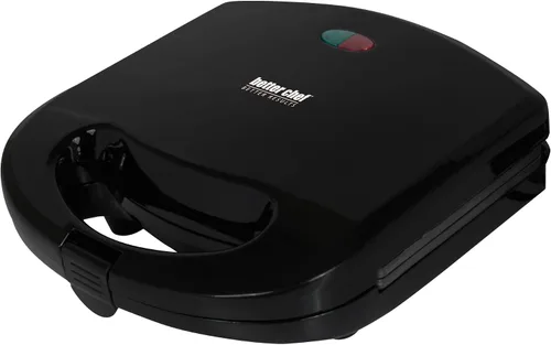 Vista 3 de Impress Panini Contact Grill Plata Metálico, Negro, 8 Pulgadas, IM-286B