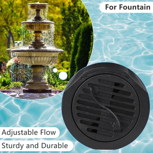 Vista 3 de alizzy Bomba de agua sumergible pequeña y duradera de 150 GPH (570L/H) 10 W con tubo para fuente, acuario, estanque, pecera, hidroponía