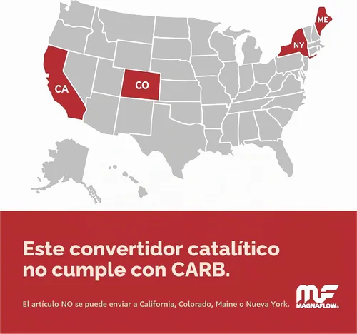 Vista 2 de Convertidor catalítico universal MagnaFlow 99005HM (No compatible con carburación).