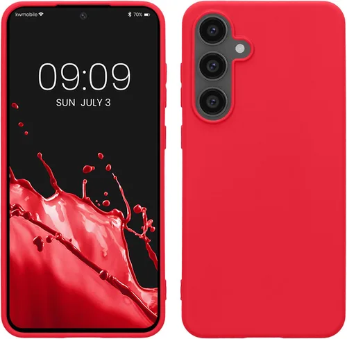 Vista 51 de kwmobile Funda compatible con Samsung Galaxy S23 - Funda protectora de silicona TPU suave y delgada - Piedra antigua