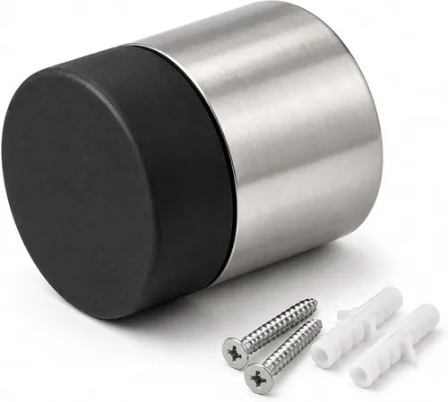 Vista 6 de INOX DSIX08-32 Soporte de pared Tope para puerta, DSIX08-32 Acero inoxidable pulido