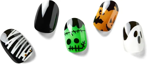 Vista 18 de Tiras de Gel para Uñas Semi Curadas, NAILOG 20 piezas Calcomanías de Uñas de Larga Duración que Funcionan con Cualquier Luz UV, Envolturas con Aurora