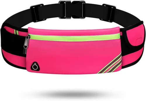 Vista 12 de USHAKE Cinturón para correr con bolsa sin rebote para iPhone y Samsung Galaxy, ideal para correr, caminar, ciclismo y entrenamientos de gimnasio