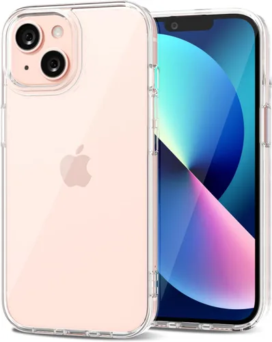Vista 176 de LoeoeL para iPhone 8 Plus/ 7 Plus Funda Transparente, Funda Híbrida de Teléfono [Plástico Duro y Parachoques de Silicona Suave] Cubierta Protectora