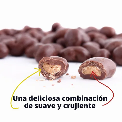 Vista 3 de Platinum - Anacardos recubiertos de chocolate bolsa resellable de 12 oz Anacardo saborizado cubierto de dulce de chocolate, nueces tostadas