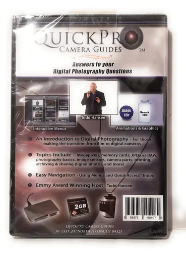 Vista 2 de Digital 101 Instructional DVD by QuickPro Camera Guides