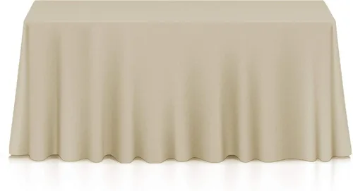 Vista 36 de Lann's Linens - Mantel rectangular de tela de poliéster de primera calidad para bodas, banquetes y restaurantes Rojo