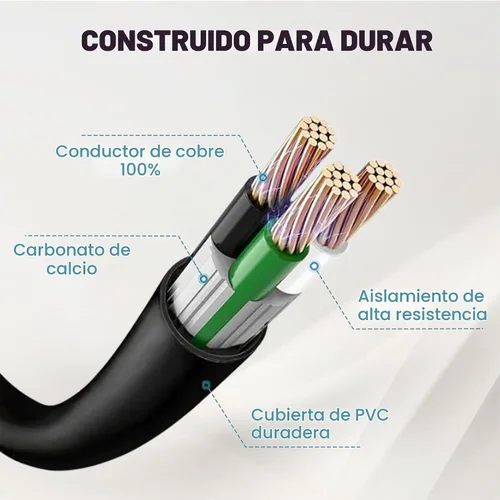 Vista 4 de Cable adaptador RV de 30 amperios a 110 voltios, Dogbone NEMA 5-15P a TT-30R