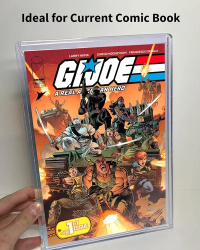 Vista 3 de Protectores rígidos superiores para cómics modernos, fundas protectoras rígidas para almacenamiento y exhibición de cómics, paquete de 10
