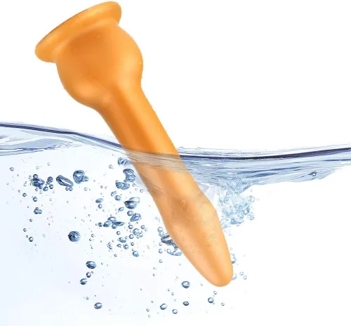 Vista 7 de Tapón anal de silicona líquida súper largo con ventosa fuerte, tapones anales impermeables, kit de entrenamiento anal para estimulación de masaje