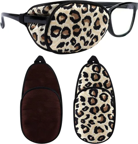 Vista 14 de eZAKKA Parches para ojos para adultos, parche para gafas, parche de seda para ojo perezoso, ambliopía, estrabismo y después de la cirugía