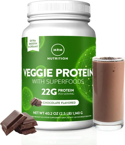 Vista 13 de MRM Nutrition Proteína de Suero - Sabor Chocolate, Proteína de Suero Aislada y Concentrada Microfiltrada, 16 Diferentes Cepas de Probióticos, BCAAs