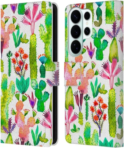 Vista 197 de Head Case Designs Officially Licensed Ninola Brushstrokes Black Summer Patterns Leather Wallet Case Compatible with Samsung Galaxy A07 4G