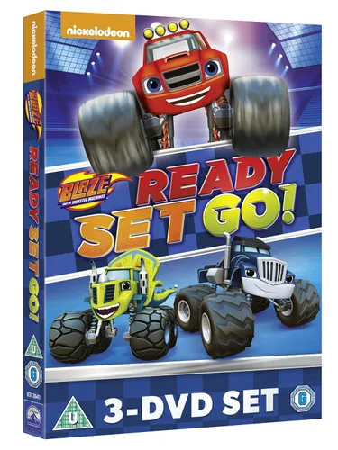Vista 2 de Blaze And The Monster Machines Ready Set Go Collection DVD