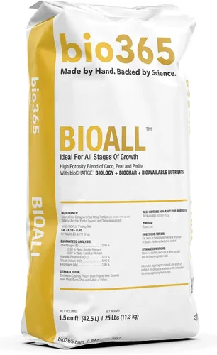 Vista 13 de BIOBLEND - Mezcla de tierra para macetas de alta porosidad, bolsa de 1.5 pies cúbicos – Coco, turba musgo y perlita medio de cultivo con biocarbón
