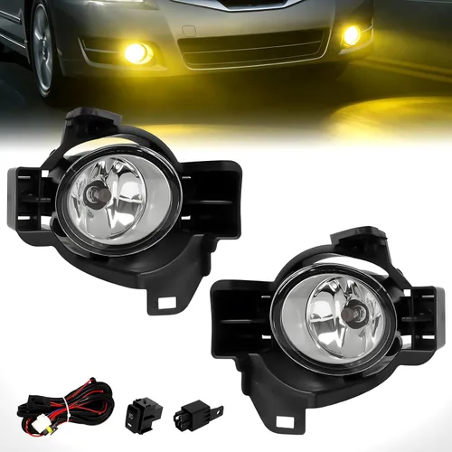Vista 27 de Luces antiniebla de conducción compatibles con lámparas de parachoques delantero Honda CRV 2007 2008 2009 con bombillas halógenas H11 de 12 V 55 W