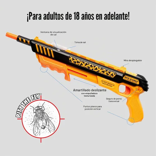 Vista 7 de Bug-A-Salt Orange Crush 3.0, pistón de resorte
