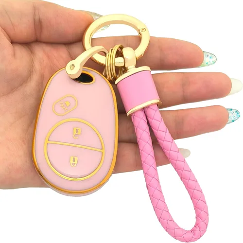 Vista 9 de Funda para Llavero Portallaves Estuche Soporte para Llaves Carcasa Protectora de TPU Suave Protector Accesorios para Automóvil