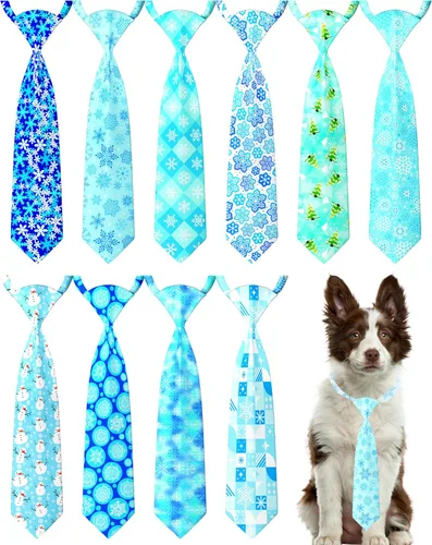 Vista 80 de PET SHOW Paquete de 10 corbatas para perros de feliz cumpleaños, XS