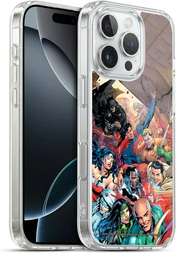 Vista 20 de Head Case Designs Funda de gel con licencia oficial de la Liga de la Justicia DC Comics #10 Darkseid War Comic Book Cover