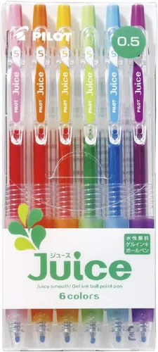 Vista 4 de Pilot Bolígrafo de tinta de gel de jugo, 0.020 in, colores metálicos (LJU-60EF-6CM)
